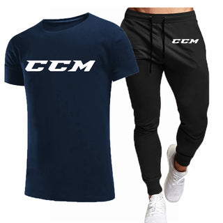 New Men's Tracksuits summer men's set