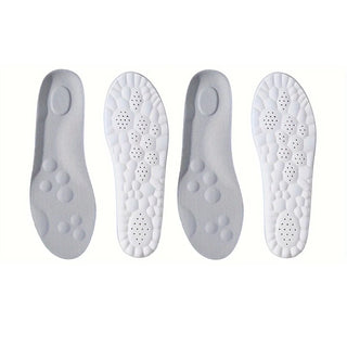 1Pair High Elasticity Latex Sport Insoles Soft Shoe Pads Arch Support Orthotic Insoles Deodorant Shock Absorption Cushion