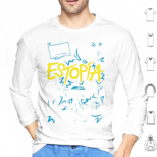 Estopía ( Argentina ) : Estopa 25th Anniversary Tour Hoodie cotton Long Sleeve Estopy Tow Estopia David Mu ? Oz Jose Mu ? Oz