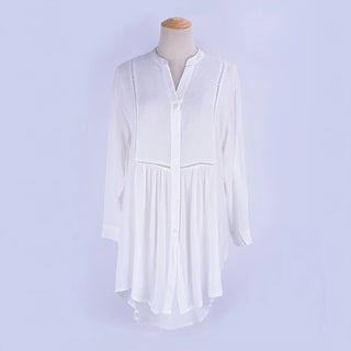 Beach Outing Women Swimsuit Cover Up Rayon Kaftan Beachwear Summer Beach Women Clothes Dress Bath Outlet Cardigan Bikini Blouse