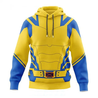 New 2024 Movie Deadpool Wolverine Hoodie Women Men Superhero Cosplay Costume 3D Print Halloween Christmas Pullover Sweatshirt