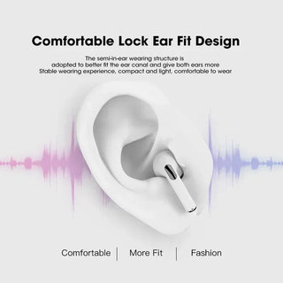 TWS Wireless Bluetooth Earphones Headphones HiFi Sound Low Latency Noise Reduction Dual Ear Canal Earbuds for smartphones