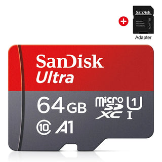SanDisk Ultra Micro SD Memory Card TF Flash Card A1 V10 C10 U1 32GB 64G 128G 256G for Camera Phone Nintendo Switch Table