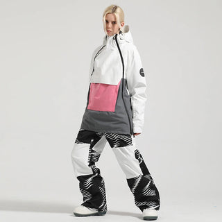 Women Ski Jacket Pant Men Snowboard Suit Winter Clothing Trouser Windproof Waterproof Outdoor Sport Wear for Couple Mountain Set