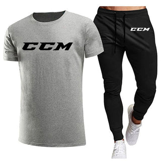 New Men's Tracksuits summer men's set