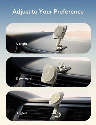 ESR for MagSafe Car Mount Charger 15W Qi2-Certified Wireless Car Charger for iPhone 16/15/14/13/12 Fast Charging Car Accessories