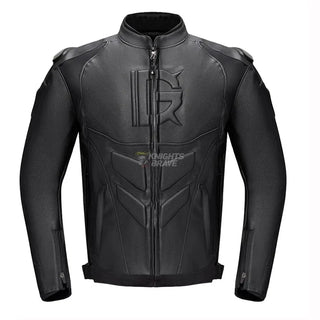 GHOST RACING Winter Motorcycle Jacket Leather Chaqueta Moto Men Waterproof Moto Suit Motorbike Riding Jacket Motocross Jacket