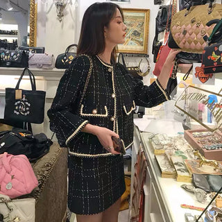 Women Fried Street Tweed Suit