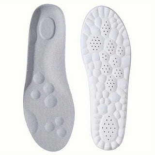 1Pair High Elasticity Latex Sport Insoles Soft Shoe Pads Arch Support Orthotic Insoles Deodorant Shock Absorption Cushion