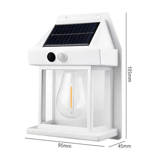 Powerful Solar Wall Light Outdoor Waterproof LED Lamp House Garden Fence Decoration Light Sensor Solar Energy Wall Lantern LED