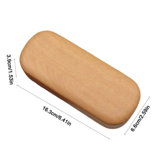 Eye Glass Carry Case Wooden Glasses Case Wood Grain Durable Handmade Fashionable Retro Unique Carry Case For Sun Glasses
