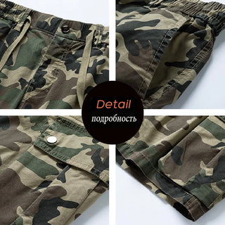 Summer Men Cotton Cargo Shorts Mens Jogger Casual shorts