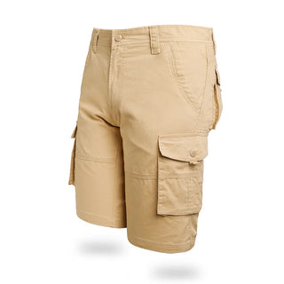 2025 Summer Cargo Shorts Men's Multi-pockets Camo Workwear Pants