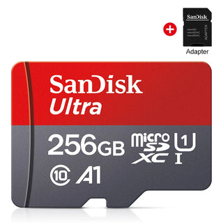 SanDisk Ultra Micro SD Memory Card TF Flash Card A1 V10 C10 U1 32GB 64G 128G 256G for Camera Phone Nintendo Switch Table