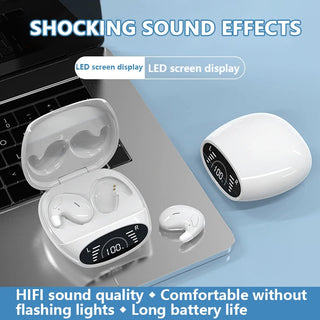 Sleep Invisible Earphones Ipx5 Waterproof Noise Reduction Wireless Bluetooth With Microphone For Iphone Huawei Samsung New 2025