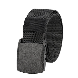 Men's Casual Tactical Belt - High Quality Military Nylon Durable Plastic Buckle Outdoor Sports Training Versatile Denim Belt