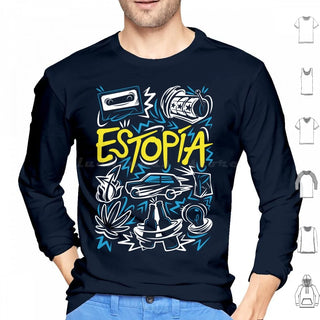 Estopía ( Argentina ) : Estopa 25th Anniversary Tour Hoodie cotton Long Sleeve Estopy Tow Estopia David Mu ? Oz Jose Mu ? Oz