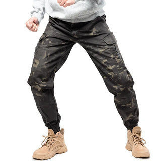 Mege Men Tactical Fashion Streetwear Casual Jogger Pants Sweatpants Trousers Men Cargo Pants