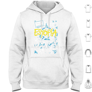 Estopía ( Argentina ) : Estopa 25th Anniversary Tour Hoodie cotton Long Sleeve Estopy Tow Estopia David Mu ? Oz Jose Mu ? Oz