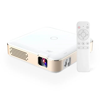 Aome S100 New 3D 4K Mini LED Portable Video Home Theater DLP Smart Android WIFI Full HD 1080P Projector with Battery