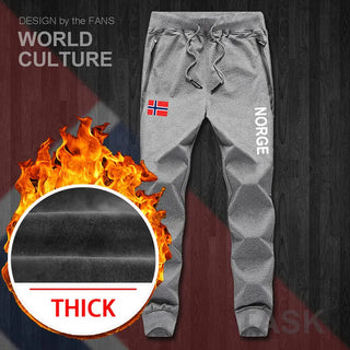 Norway Norge NOR Norwegian Nordmann NO mens pants joggers jumpsuit sweatpants track sweat fitness fleece tactical casual nation