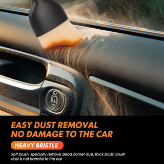 Car Air Vent Cleaning Soft Brush with Casing Car Interior Cleaning Tool Artificial Car Brush Cars Crevice Dusting Cars Detailing