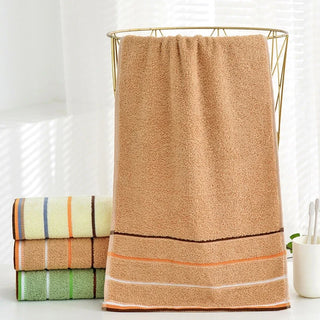 1 Pc Thickened Absorbent Bath Towel Soft Face Towel for Home