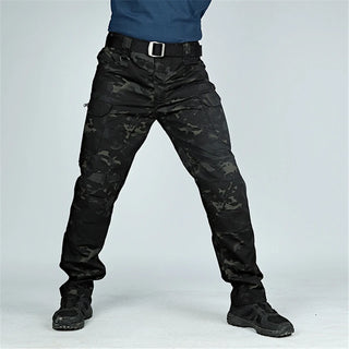 Tactical Cargo Pants Men Outdoor Waterproof SWAT Combat Military Camouflage Trousers Casual Multi Pocket Pants Male Work Joggers