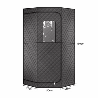 Portable Steam Sauna for Home, Personal Sauna Box for Home, Home Sauna Tent with 1000W 3L Steam Generator, 99 Minute Timer