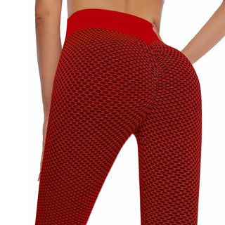 Pantalones de yoga ajustados de cintura alta para mujer, de moda Tik-Tok, para entrenamiento deportivo, levantamiento de glúteos, leggings personalizados de fitness Tik Tok para mujer 