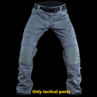 Men's Uniform Set Tactical Clothing Outdoor Hunting Gear US Shirt and Pants Multi Pockets