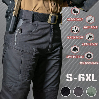 2025 Outdoor Waterproof Tactical Cargo Pants Men Breathable Summer Casual Army Military Long Trousers Male Quick Dry Cargo Pants