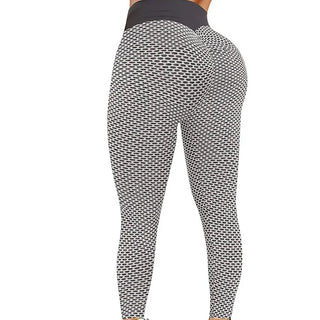 Pantalones de yoga ajustados de cintura alta para mujer, de moda Tik-Tok, para entrenamiento deportivo, levantamiento de glúteos, leggings personalizados de fitness Tik Tok para mujer 