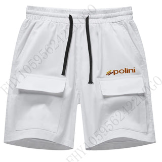 Men's shorts Summer new hot solid color printed fashion men's shorts