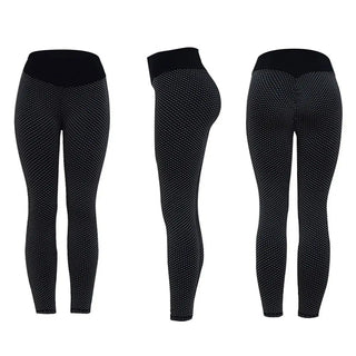 Pantalones de yoga ajustados de cintura alta para mujer, de moda Tik-Tok, para entrenamiento deportivo, levantamiento de glúteos, leggings personalizados de fitness Tik Tok para mujer 