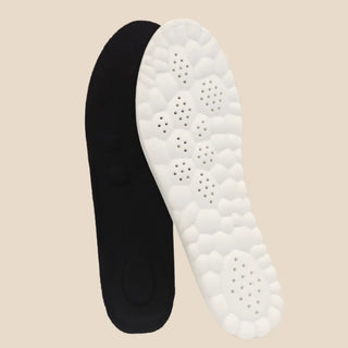 1Pair High Elasticity Latex Sport Insoles Soft Shoe Pads Arch Support Orthotic Insoles Deodorant Shock Absorption Cushion