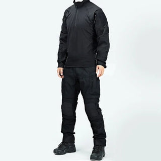 Tactical Suit Combat Shirts Pants Two Piece Set Men Field Training FROG Scouting Uniform CS Airsoft Shot Kit Paintball Gear