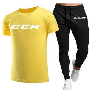 New Men's Tracksuits summer men's set