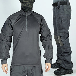 Tactical Suit Combat Shirts Pants Two Piece Set Men Field Training FROG Scouting Uniform CS Airsoft Shot Kit Paintball Gear