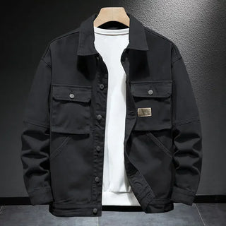 Patchwork Denim jean jacket for men