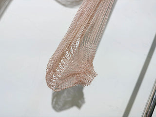 2025 New Skirt Women's suits Hotwife Fishnet diamonds tops evening club party see through tops Women's two pieces set