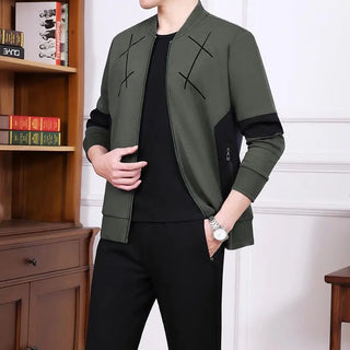 Winter Cotton Sport Suit Tracksuit Zip Up Coat Sweatshirt+pant+jacket Casual Jogger Running Workout Outfit Sportswear Track Suit