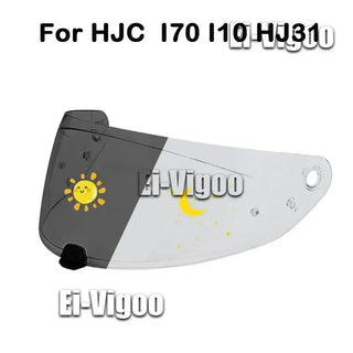 For HJC I70 I10 HJ-31 Motorcyle Helmet Sun Shield Lens Glasses Cascos Moto Visera Capacetes Accessories Parts Bike Casque Moto