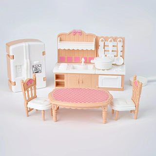 1:12 Miniature Furniture Set Living Room Kitchen Simulation Model Dollhouse Toys  Accessories Gift for Christmas Halloween