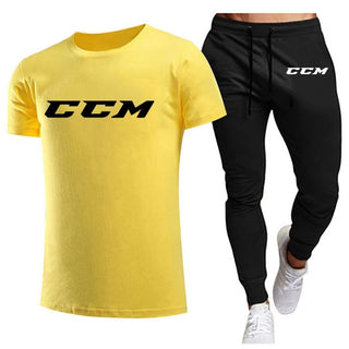 New Men's Tracksuits summer men's set