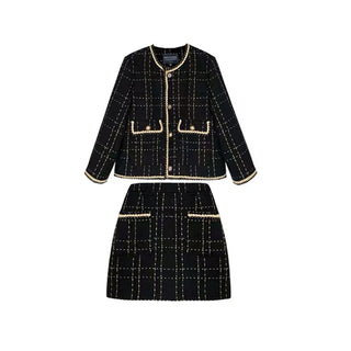 Women Fried Street Tweed Suit