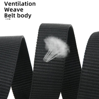 Men's Casual Tactical Belt - High Quality Military Nylon Durable Plastic Buckle Outdoor Sports Training Versatile Denim Belt