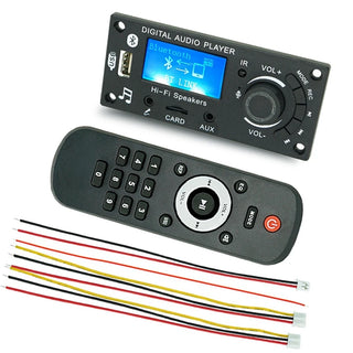 LCD Screen Display Mp3 Decoder Board Bluetooth Module DIY Products Car Audio Accessories Audio Amplifier Board