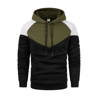 Cotton-Dropped Shoulder Hooded Sweatshirt