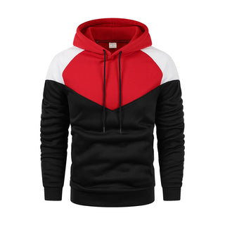 Cotton-Dropped Shoulder Hooded Sweatshirt
